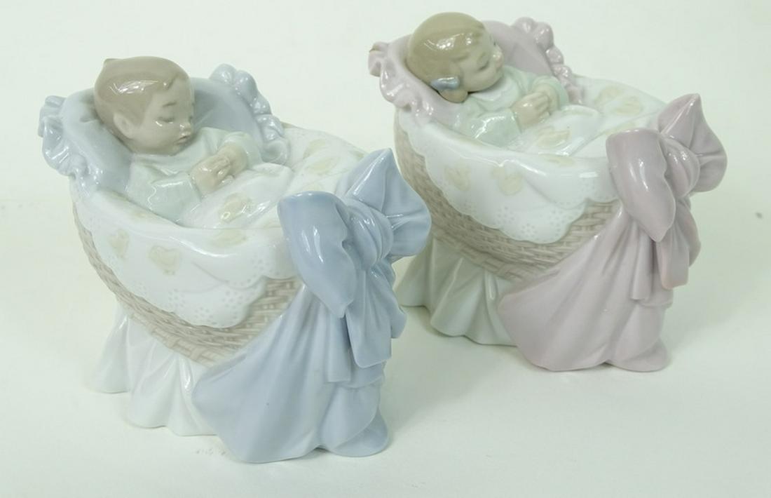 (2) Two Lladro Porcelain Figures (1 of 2)