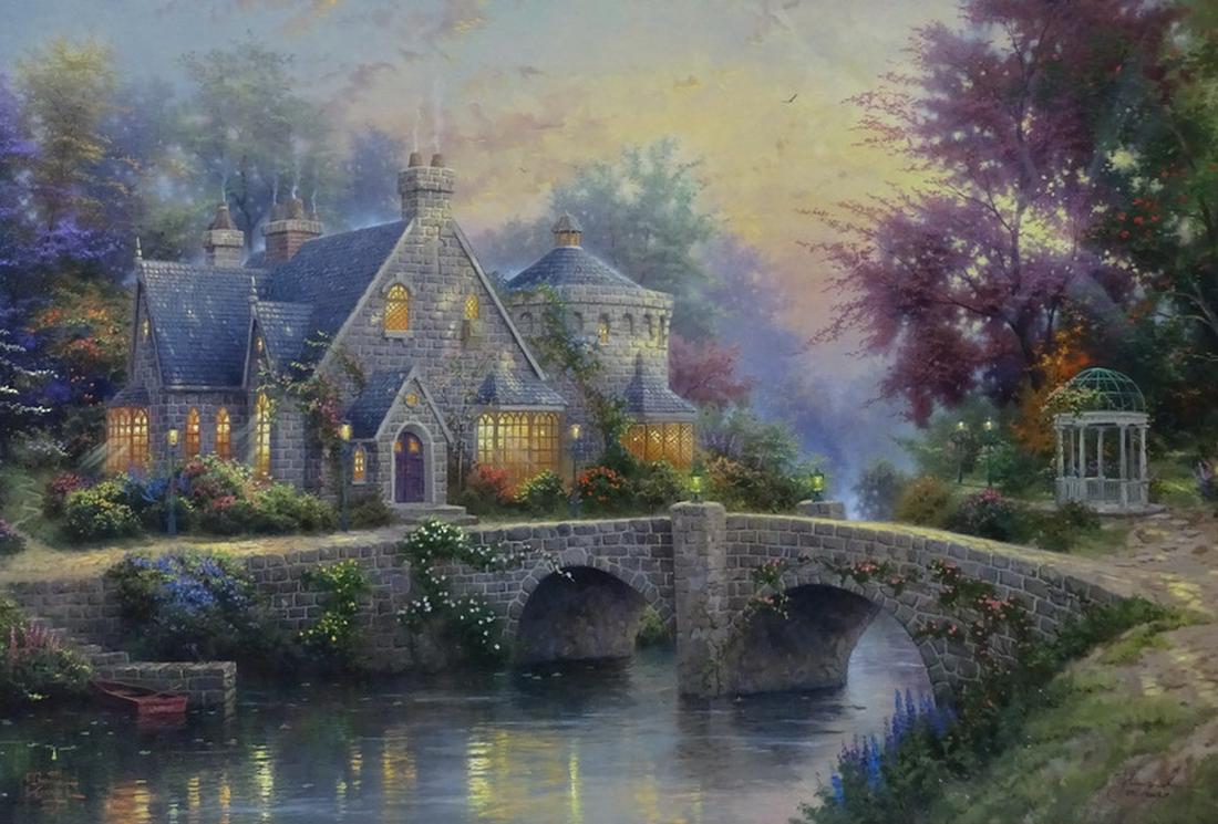Thomas Kinkade Lamplight Manor (1 of 7)