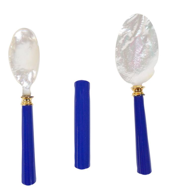 Contemporary Faberge M.O.P Caviar Spoons (1 of 5)
