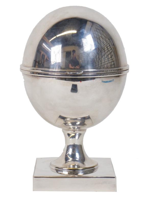 St. James, Brazil Silver Plate Caviar Server (1 of 3)