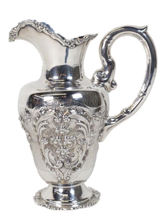 European 925 Sterling Silver Water Pitcher (1 of 4)