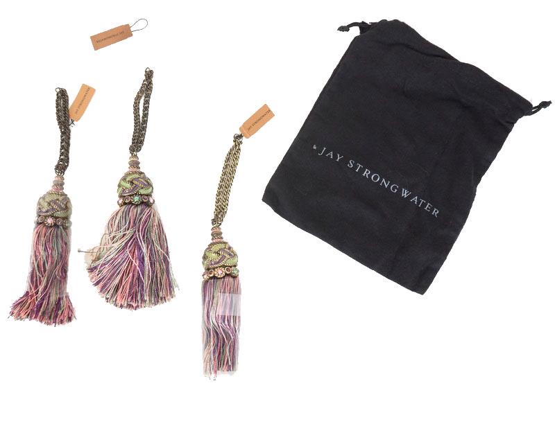 (3) Three Jay Strongwater Enameled Tassels (1 of 5)