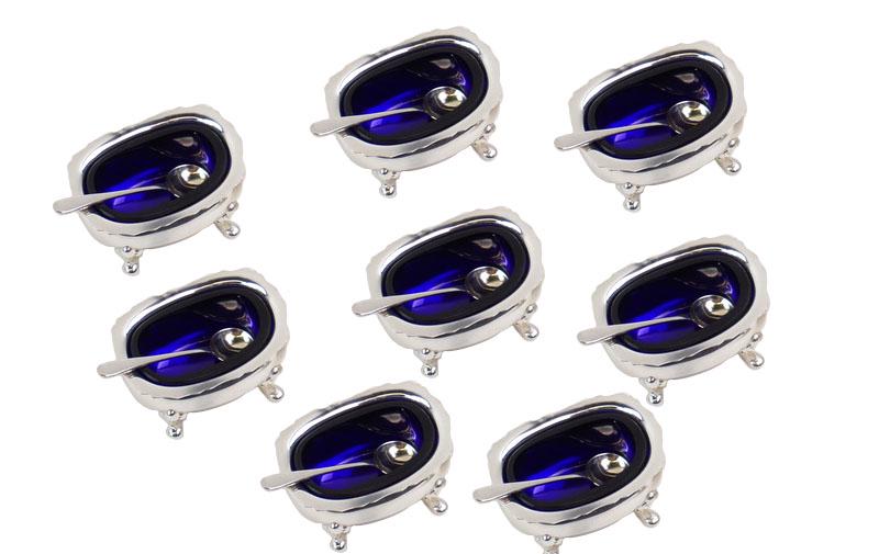 (8) Eight Tiffany & Co Sterling Silver Salt Cellar (1 of 5)