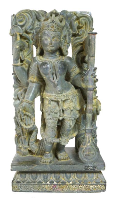 Middle Eastern Indian Hardstone Carved Buddha (1 of 4)