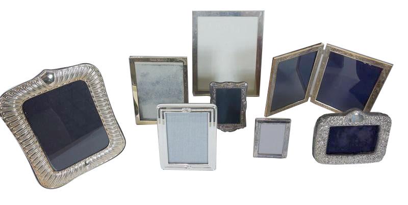 (8) Eight Assorted Sterling Silver Picture Frames (1 of 5)