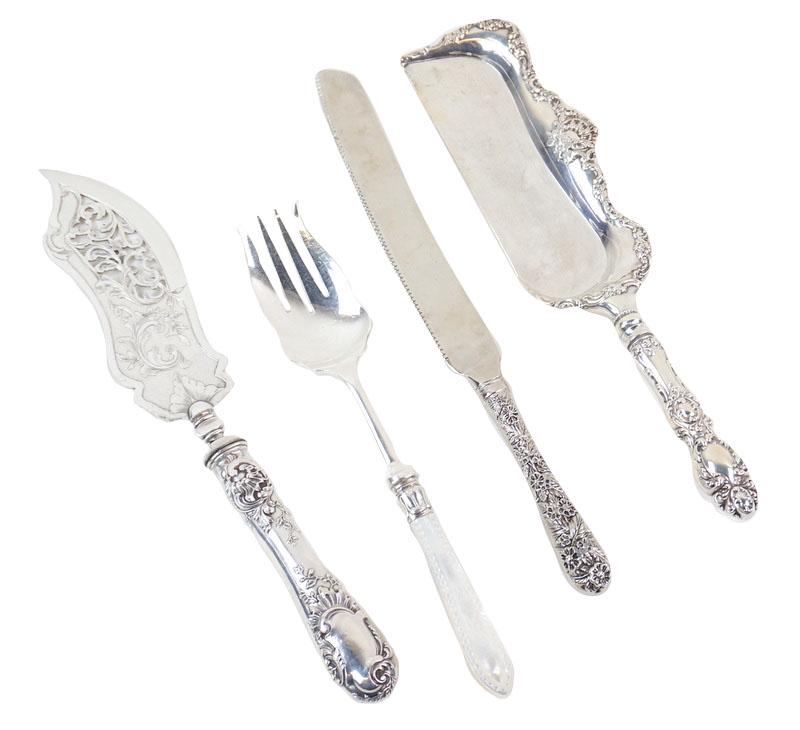 (4) Sterling Silver Serving Items (1 of 5)