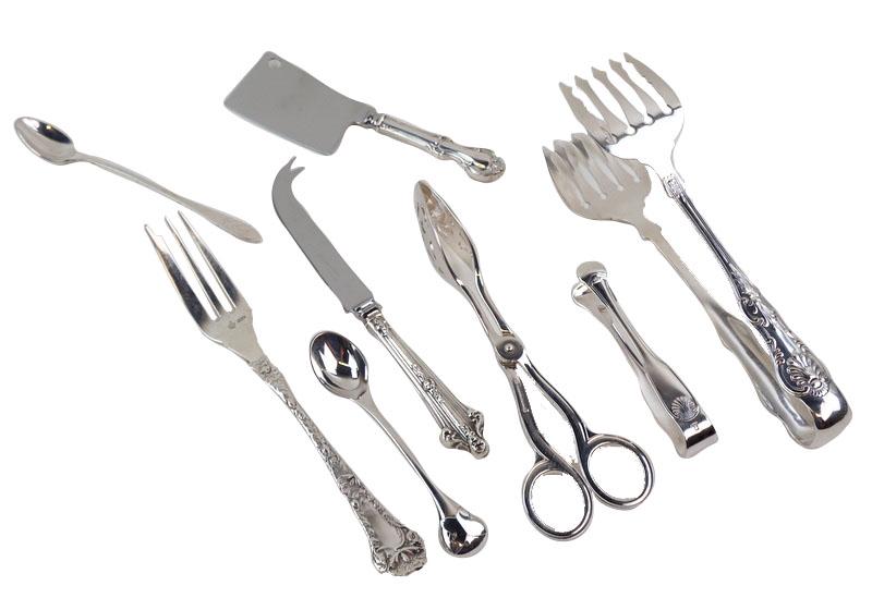 (8) Eight Assorted Sterling SIlver Serving Items (1 of 3)