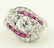 Art Deco Burma Ruby And Diamond Ring - 2