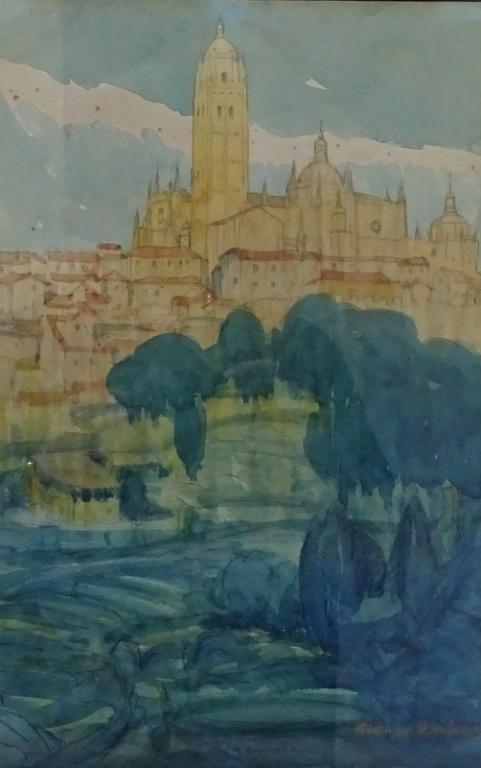 Sidney Miller Wiggins (AMERICAN, 1881–1940) "Spain (1 of 9)