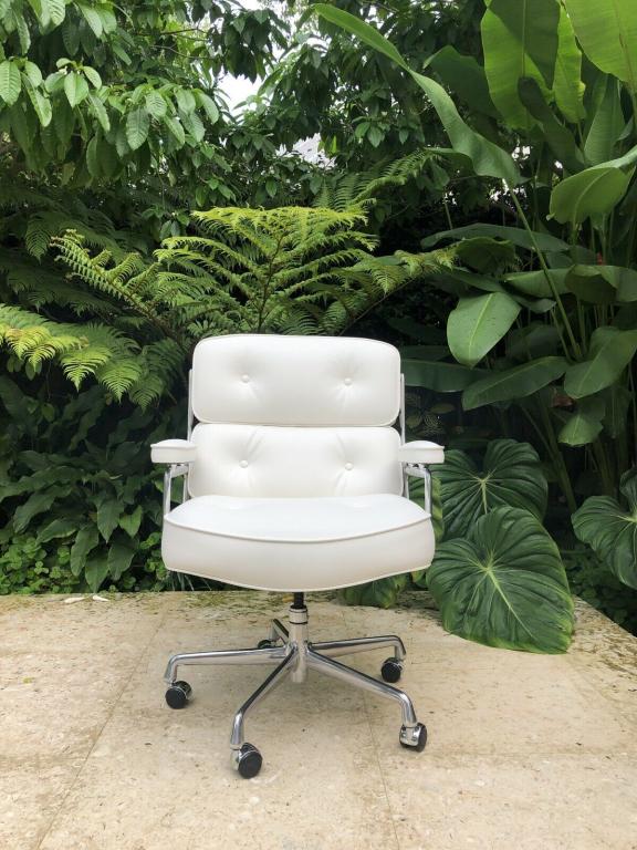 Eames Herman Miller Time Life Chair - 2019 - White: Eames Herman Miller Time Life Chair - 2019 - White - Out of Box - 13 AVAILABLE Eames Herman Miller White Time Life Chair pulled out of box for 20 days. Client changed their mind after three weeks so t