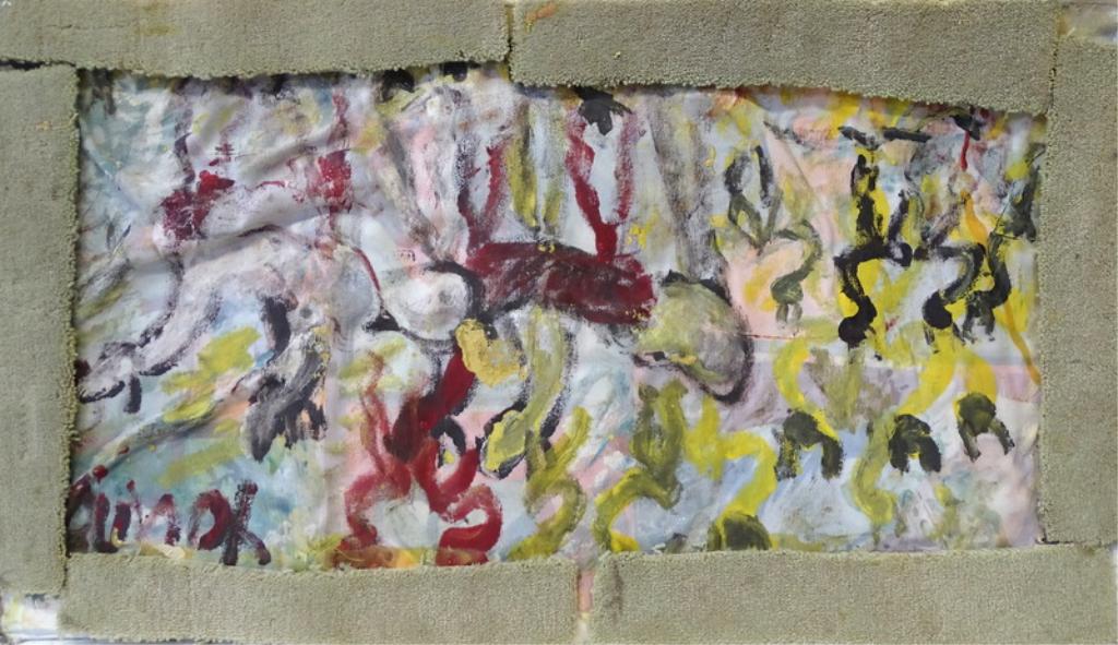 Purvis Young - Untitled, Unsigned (1 of 3)