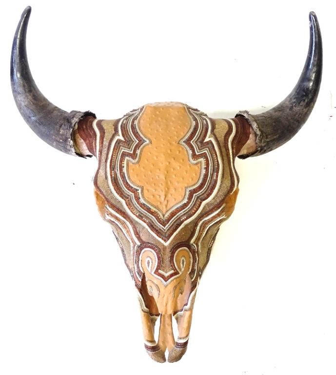 Ali Launer Circa 2009 Bull Skull (1 of 5)