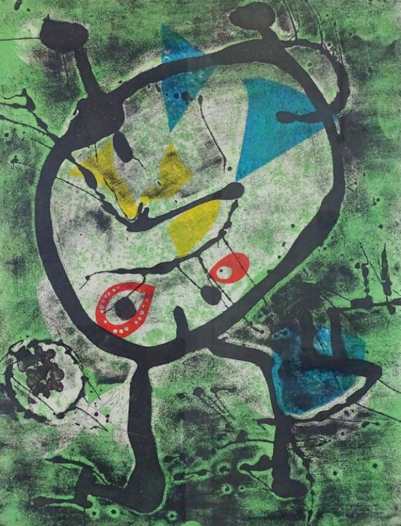 Joan Miro (1893-1983) - Grans Rupestres II (1 of 4)