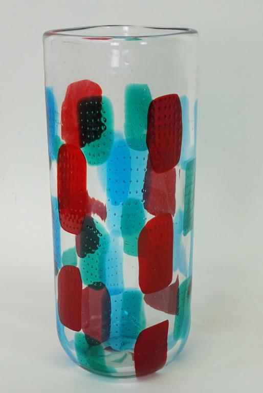 Antonio da Ros for Cenedese Murano Art Glass Vase (1 of 6)