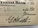 Autographed Babe Ruth Dual Signed 1946 Check PSA / - 3