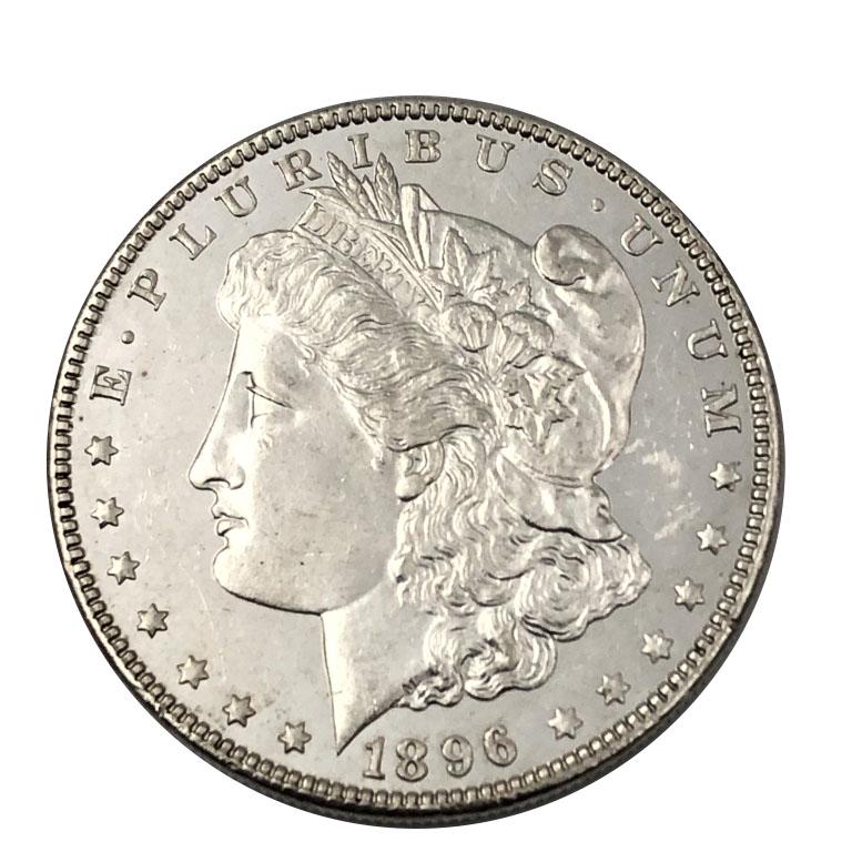 1896 Morgan Silver Dollar Coin (1 of 3)