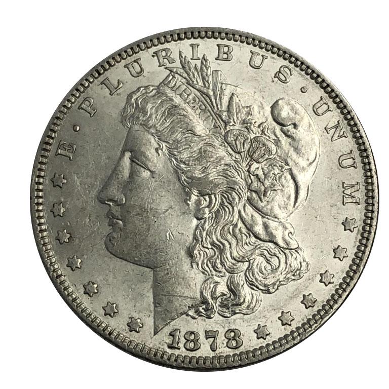 1878 7TF Morgan Silver Dollar Coin (1 of 2)