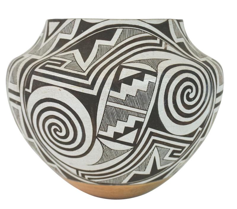Native American Acoma Ceramic Pottery Vase (1 of 4)