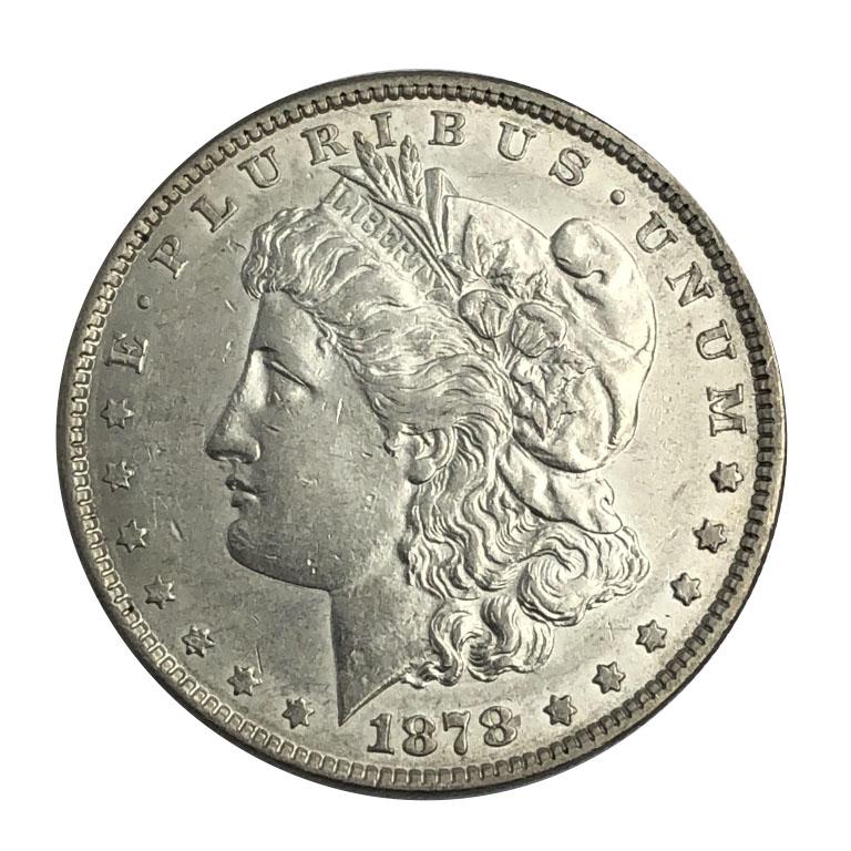 1878 Morgan Silver Dollar Coin (1 of 2)