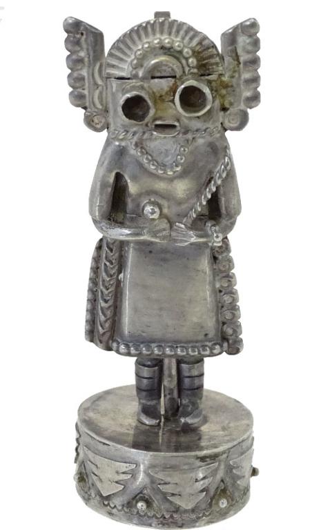 Native American Sterling Silver Kachina Figure (1 of 2)