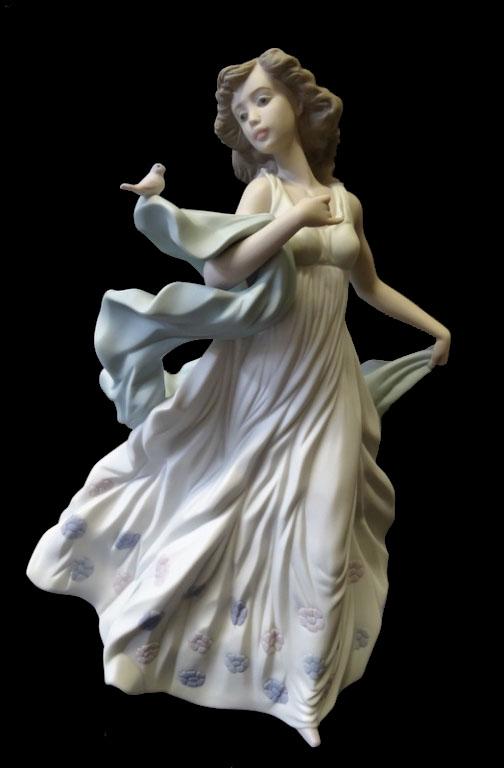 Lladro #6193 Summer Serenade Porcelain (1 of 2)