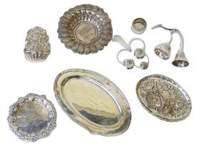 Misc 9pc Sterling Silver items (1 of 2)