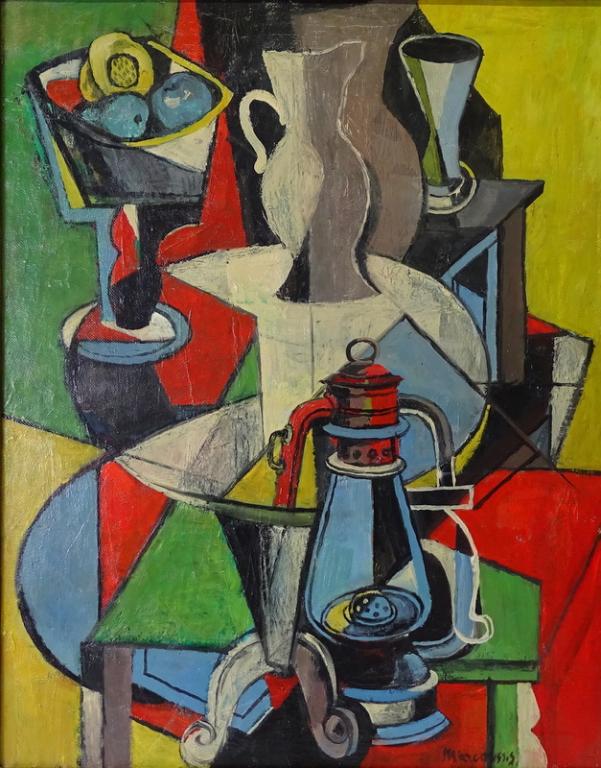 Attributed : Louis Marcoussis, French (1883-1941 (1 of 6)