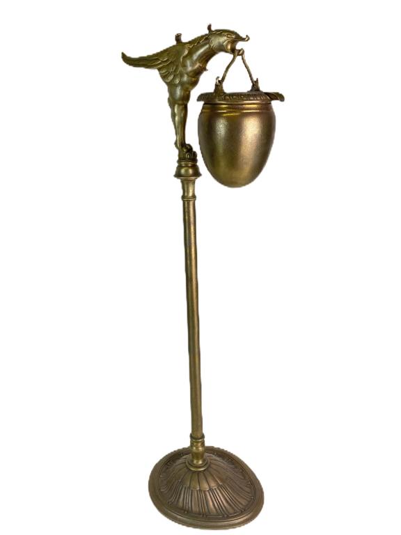 Tiffany Studios Cigar Stand Dore Bronze (1 of 5)