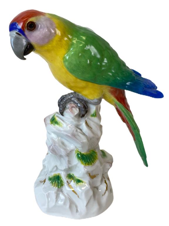 Meissen Porcelain Parrot Bird Figurine (1 of 6)