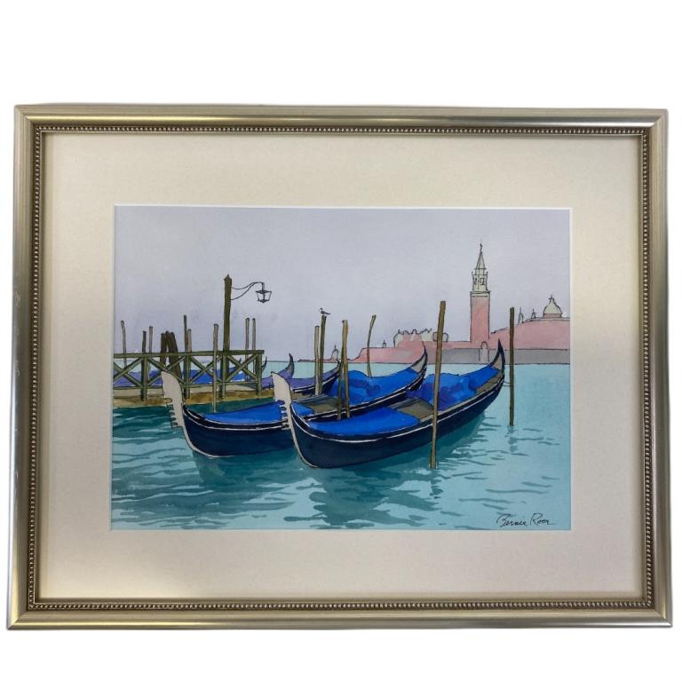 Bernie Roer Watercolor "Venice" (1 of 6)