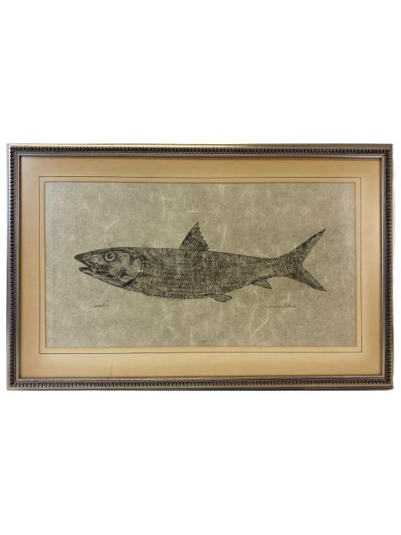 Artist Unknown "Big Catch" Fish (1 of 5)