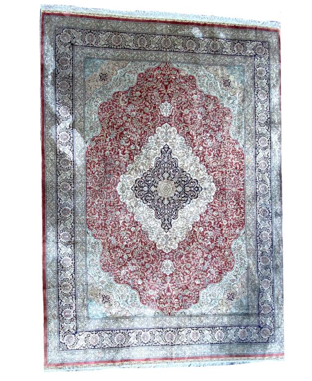 Silk Rug, Large 141 x 99 inches (1 of 6)