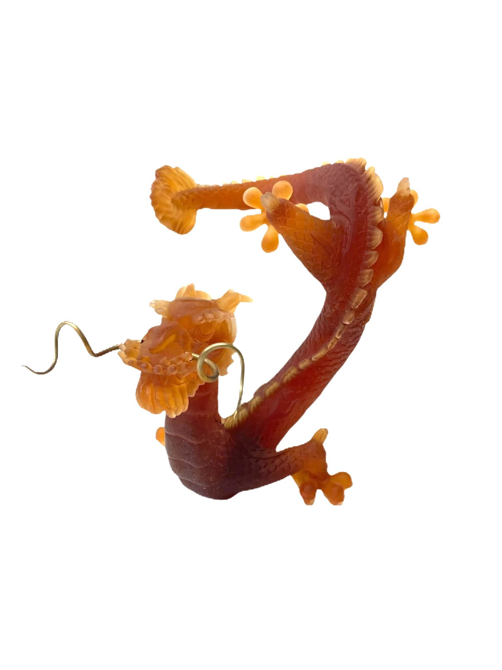 Daum Nancy "Pate De Verre" Dragon (1 of 4)