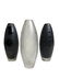 (3) Orrefor Crystal Vases