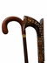 Wooden Cane Rack Set (11) Eleven Canes. See photos - 3
