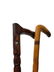 Wooden Cane Rack Set (11) Eleven Canes. See photos - 5