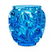 Lalique Pale Blue Tourbillon Vase
