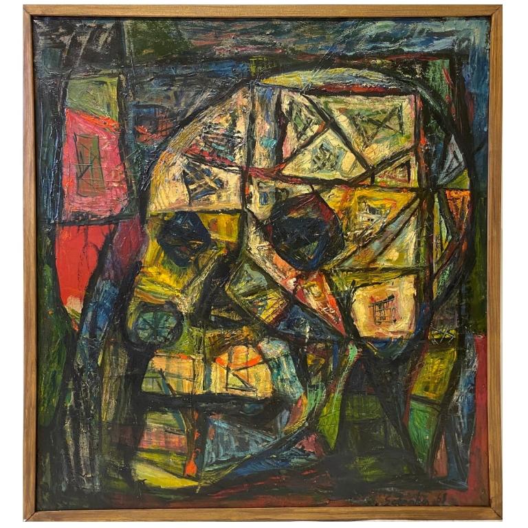 Skull Oil Painting (1 of 5)