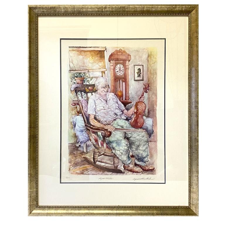 (5) Five Lithographs On Paper. (1 of 20)