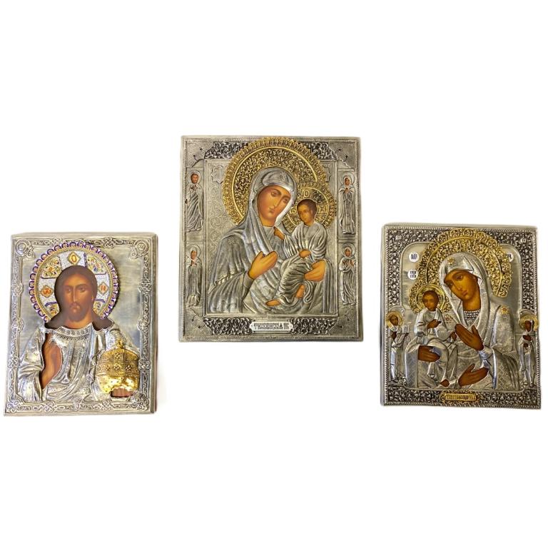 (3) Three Russian Icons (1 of 4)