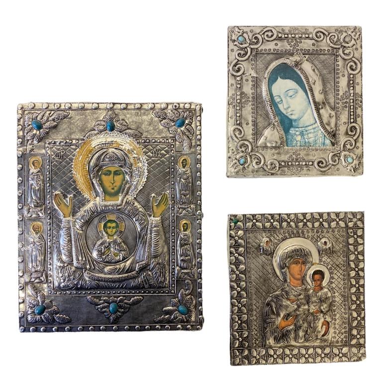 (3) Three Russian Icons (1 of 5)