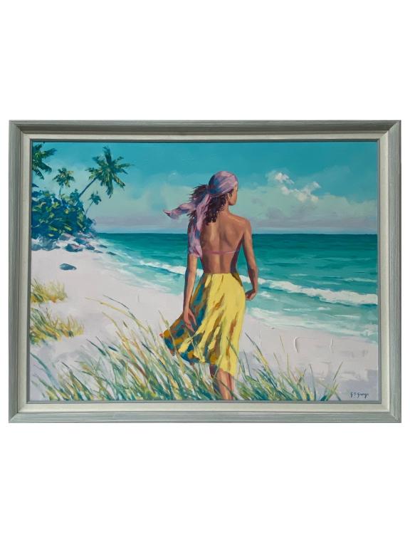 Artist Unknown "Still Life" Beach Scene (1 of 6)