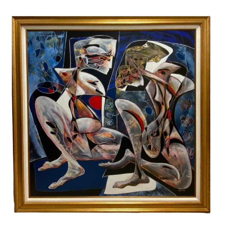 Jean-Claude Gaugy "Les Deux- Etude Bleu" Gaugy (1 of 6)