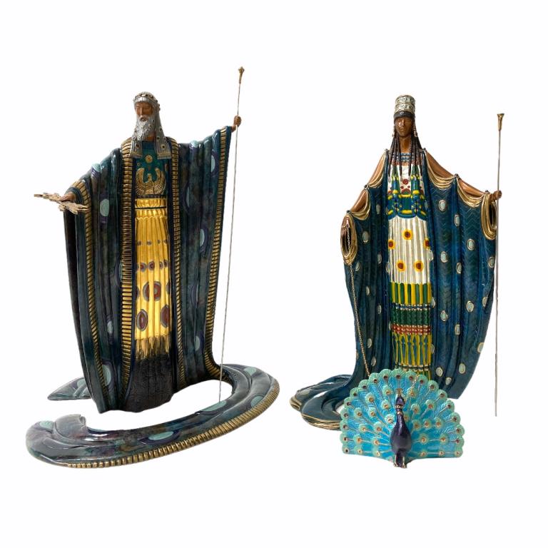 Bronze, Romain (Erte) De Tirtoff, Hera and Zeus (1 of 12)