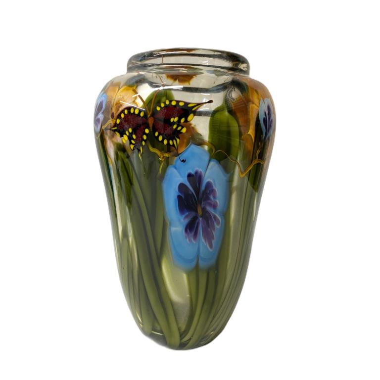 Artist Unknown Murano Flower Vase (1 of 5)
