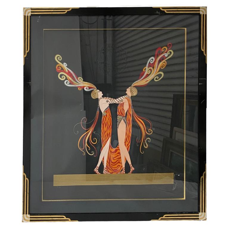 Erte Lithograph Signed. Numbered 22/45 (1 of 6)