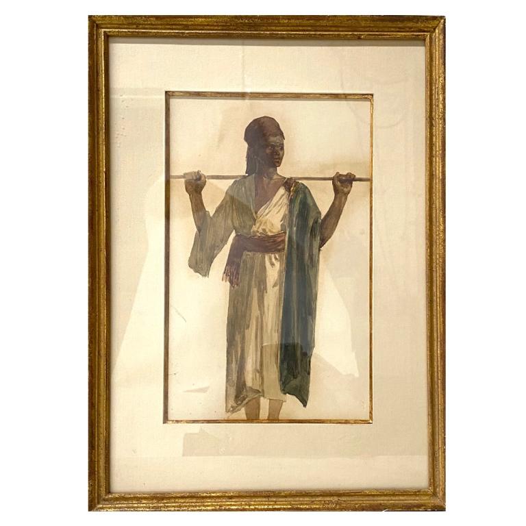 Artist Unknown Middle Eastern Watercolor (1 of 5)