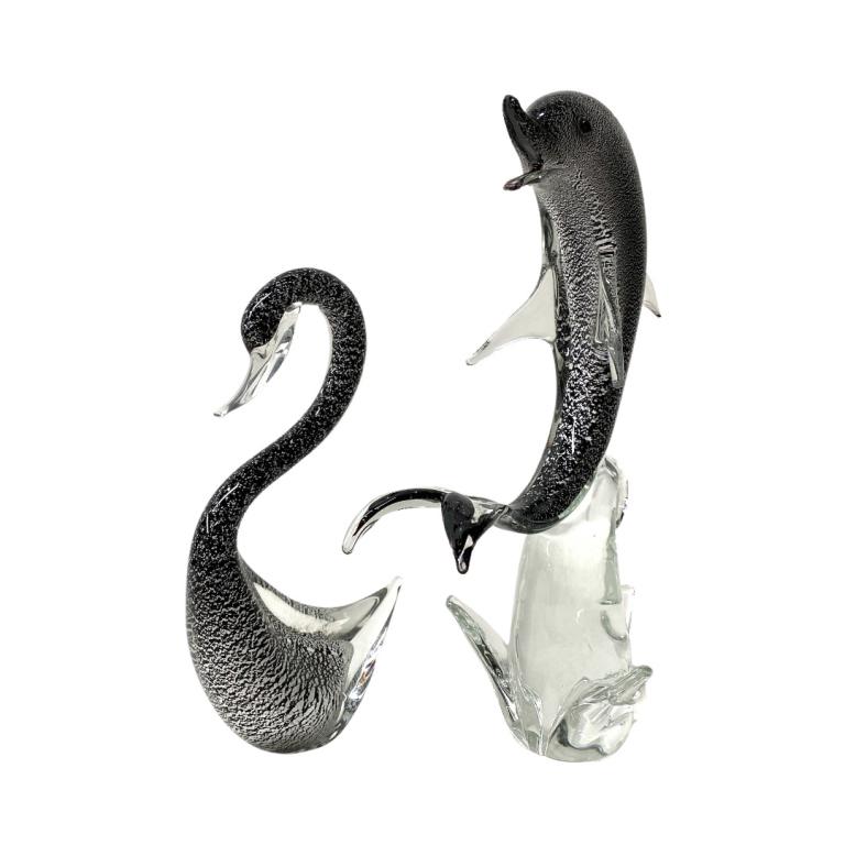 Pair of Art Glass Murano Animals (1 of 5)