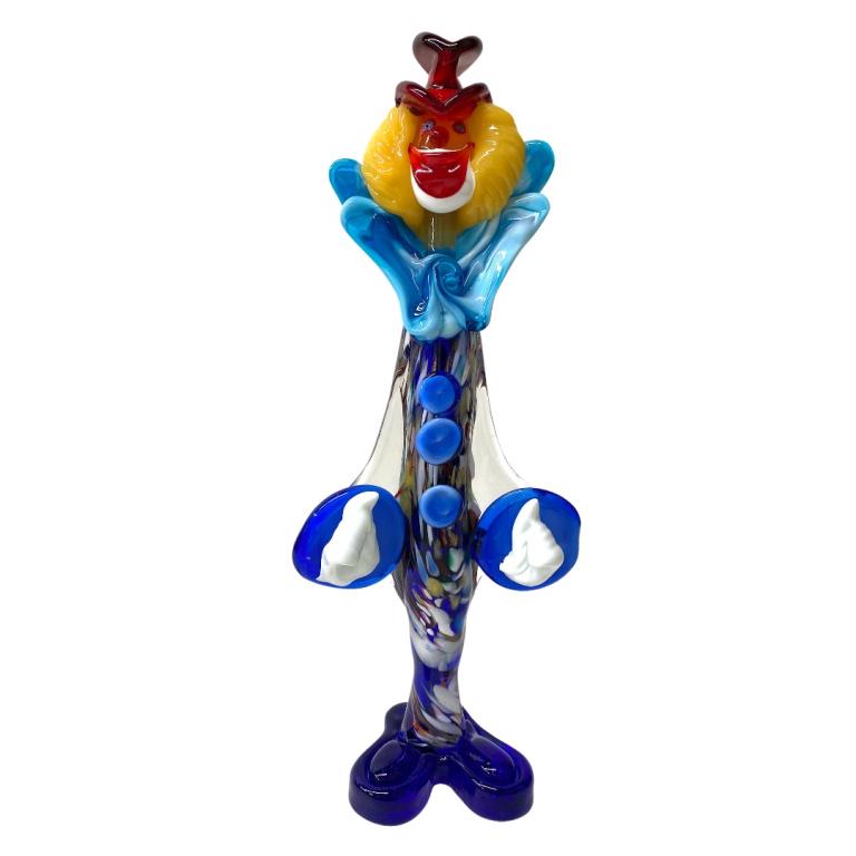 Murano Clown Art Glass Sculpture (1 of 4)