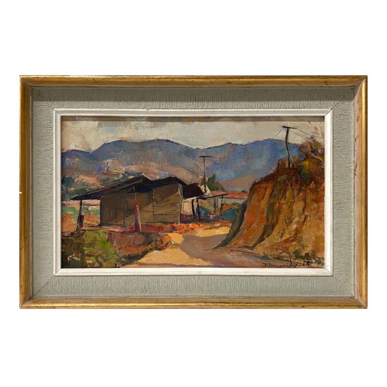 Artist Unknown, Circa 1964 Desert Scene (1 of 6)
